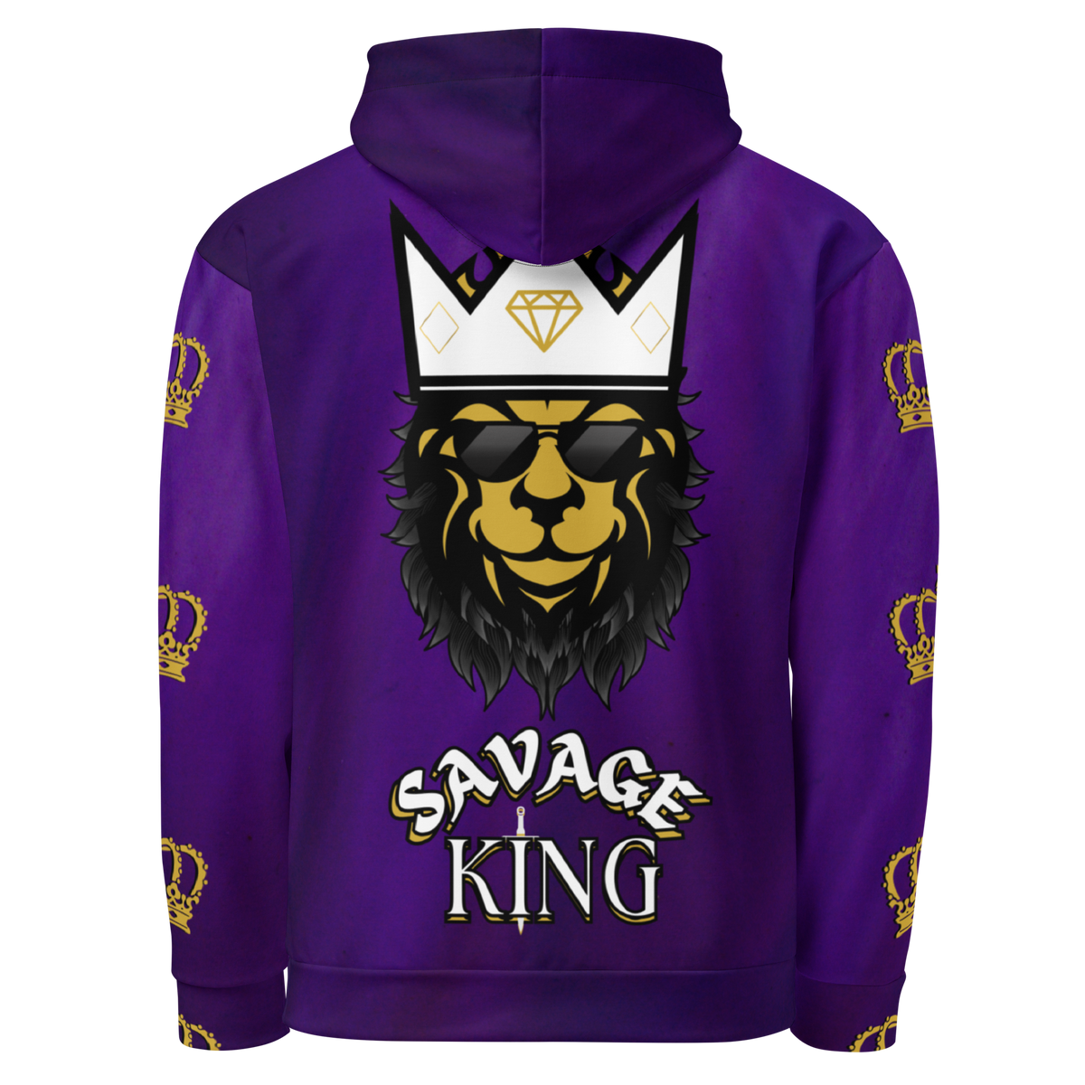 Purple Haze Savage King Hoodie