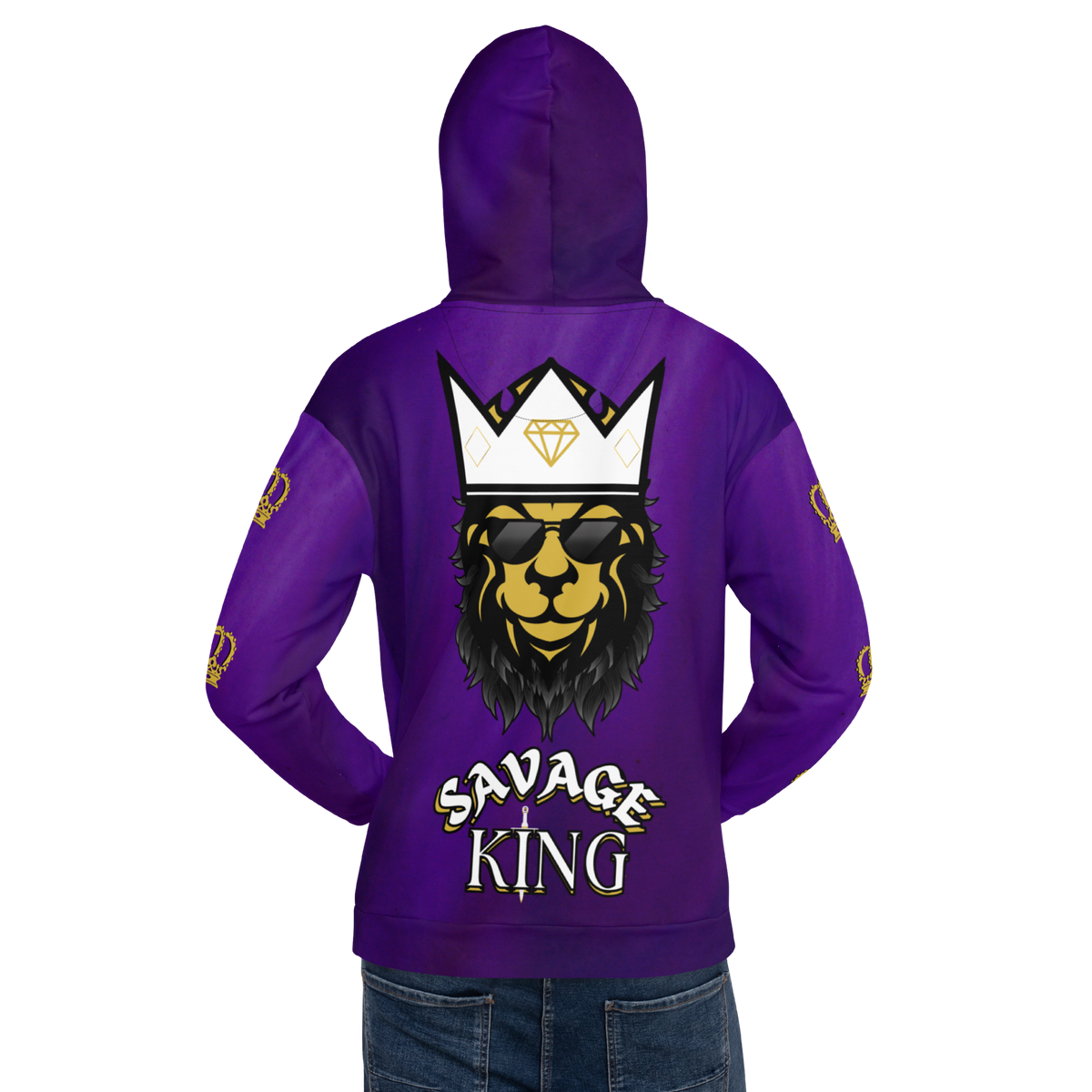 Purple Haze Savage King Hoodie