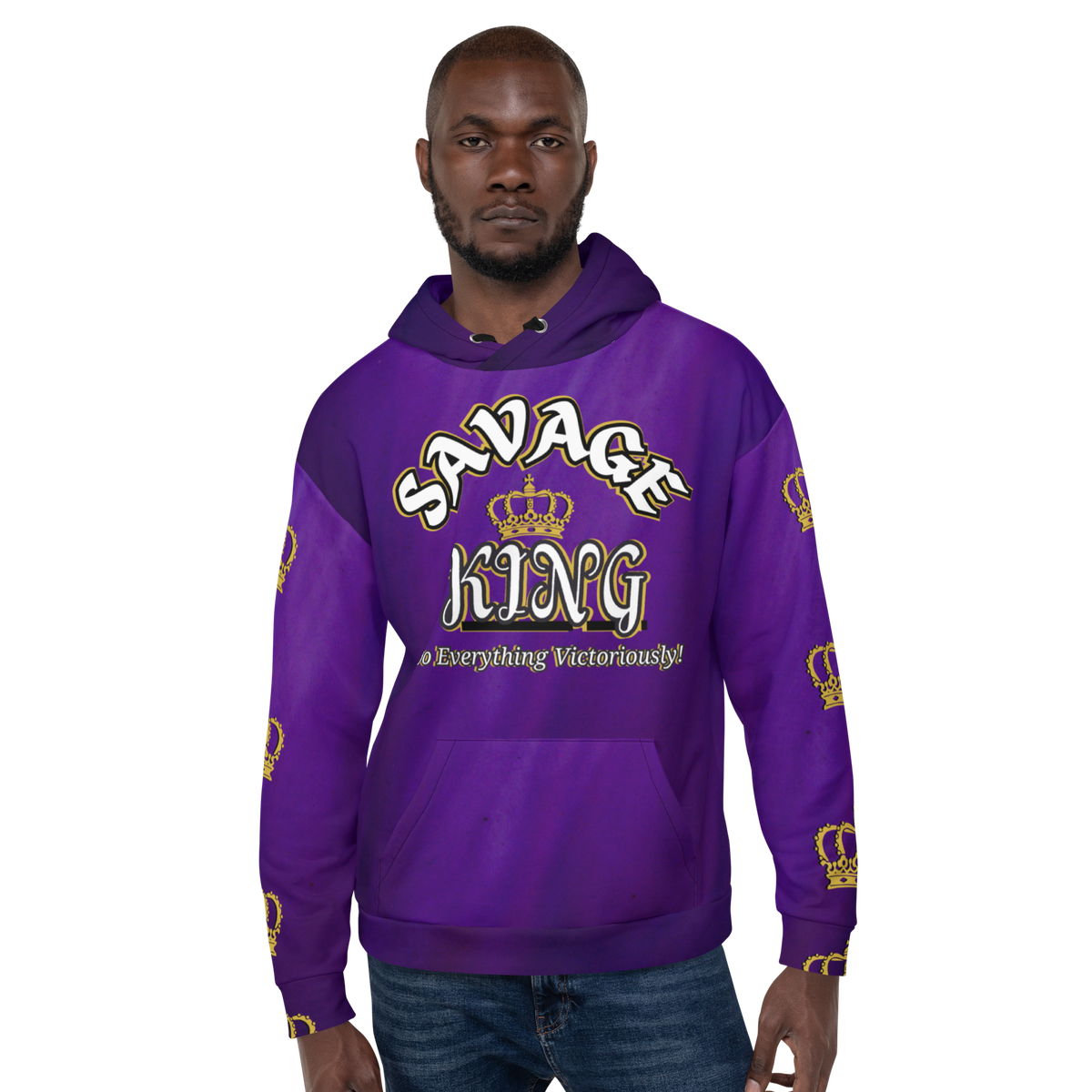 Purple Haze Savage King Hoodie