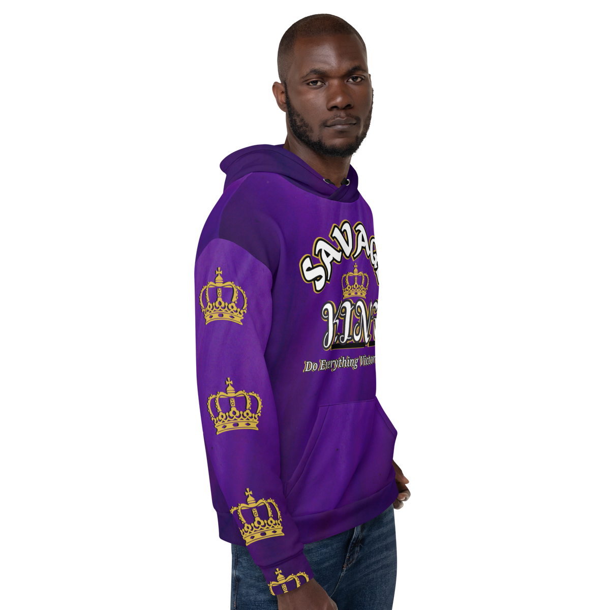 Purple Haze Savage King Hoodie